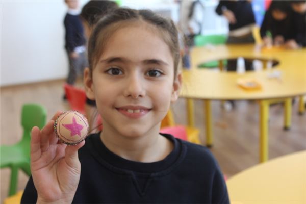 Egg Decorating Activities for our KG department