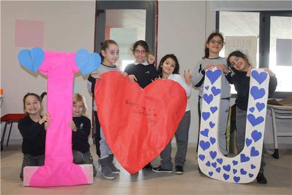 Our Students celebrated Valentine’s Day