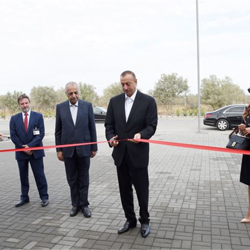 President Ilham Aliyev attended the opening of SABIS® Sun