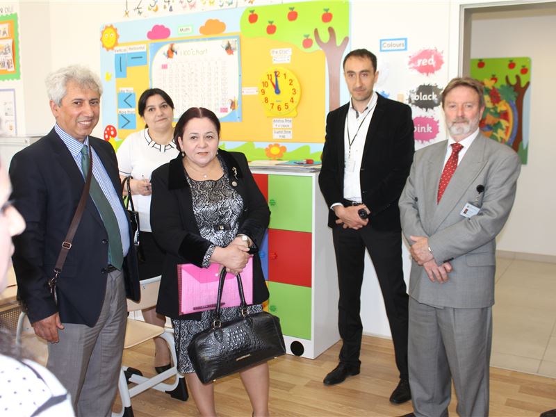 Representatives of the Ministry of Education visiting SABIS SUN® Kindergarten